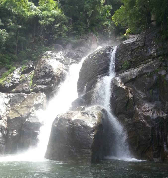 Meenmutty Waterfalls Wayanad view
